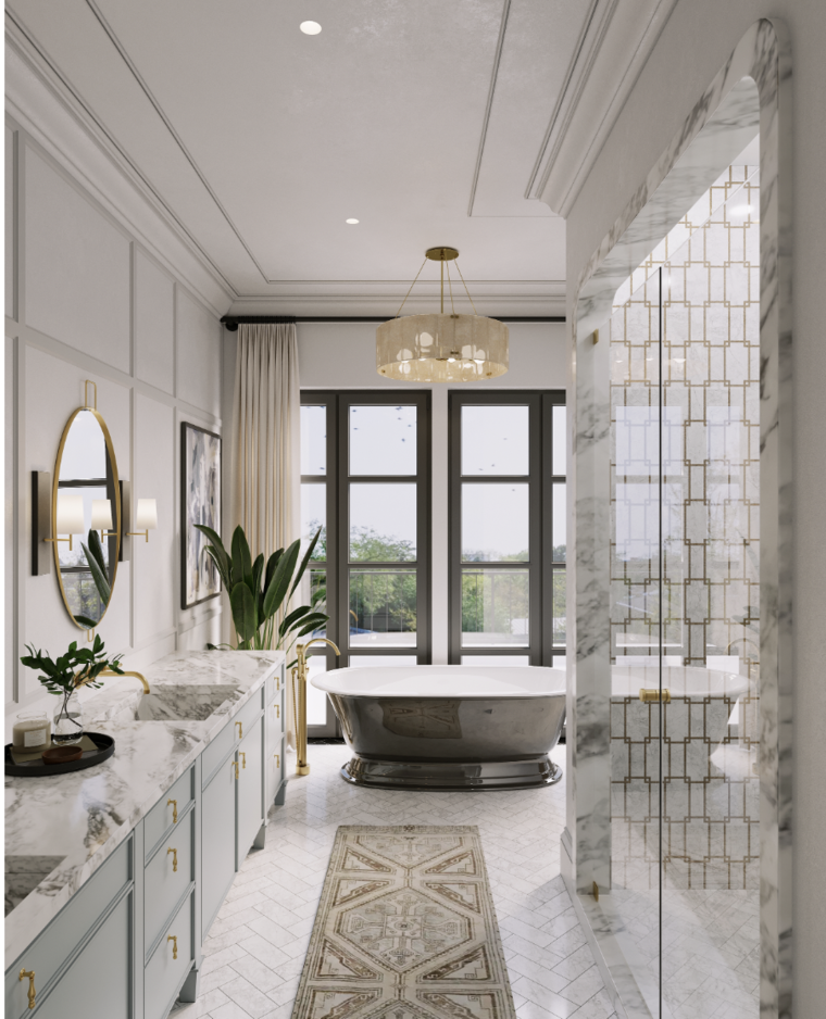 Online design Glamorous Bathroom by Evan R. thumbnail