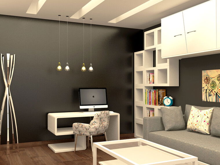 Online design Modern Home Office by Lidija P. thumbnail