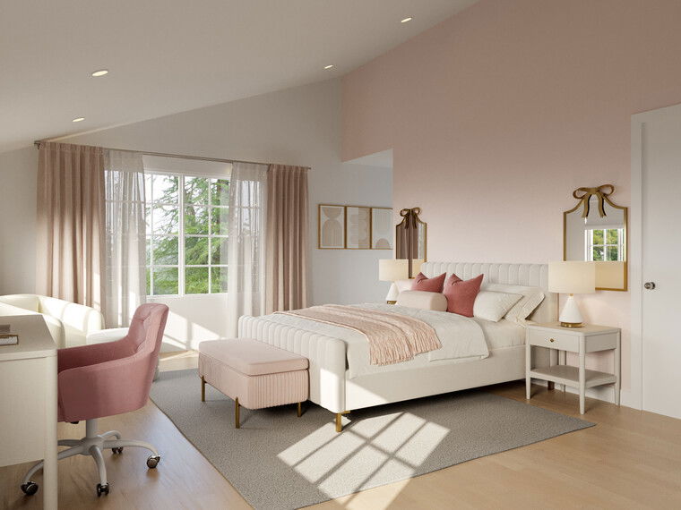 Online design Glamorous Bedroom by Shameika B. thumbnail