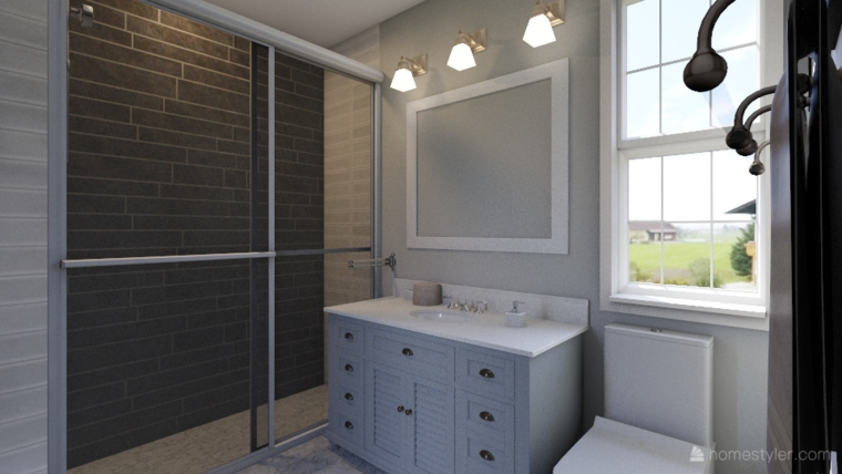 Online design Transitional Bathroom by Gargi K. thumbnail