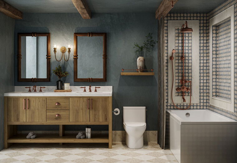 Online design Transitional Bathroom by Macey C. thumbnail