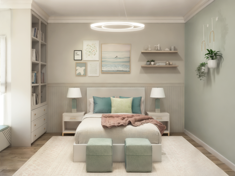 Online design Modern Bedroom by Carine C. thumbnail
