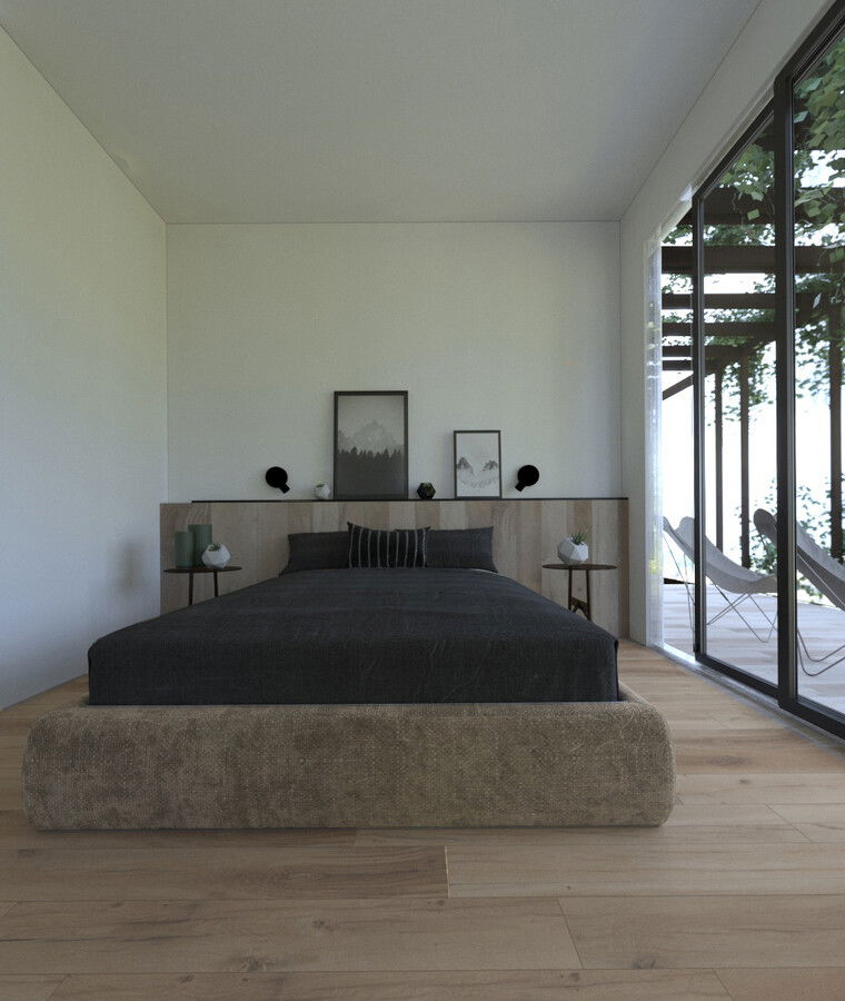 Diseño en línea Dormitorio Moderno de Marcu E. miniatura