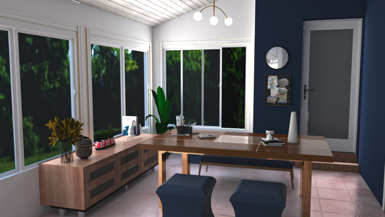 Online design Contemporary Home Office by Mini G. thumbnail