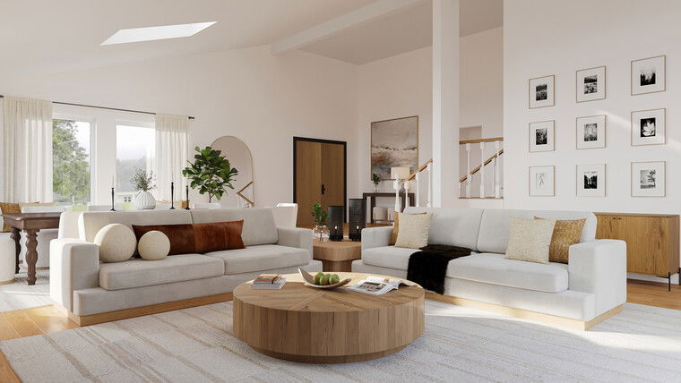 Online design Modern Living Room by Samantha B. thumbnail