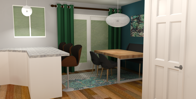 Online design Transitional Dining Room by Amber K. thumbnail