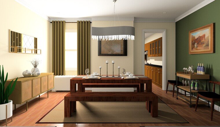 Online design Eclectic Dining Room by Nor Aina M. thumbnail