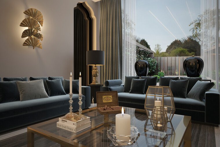 Online design Modern Living Room by Nathalie I. thumbnail