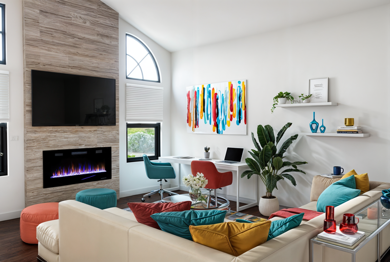 Online design Modern Living Room by Lara D. thumbnail