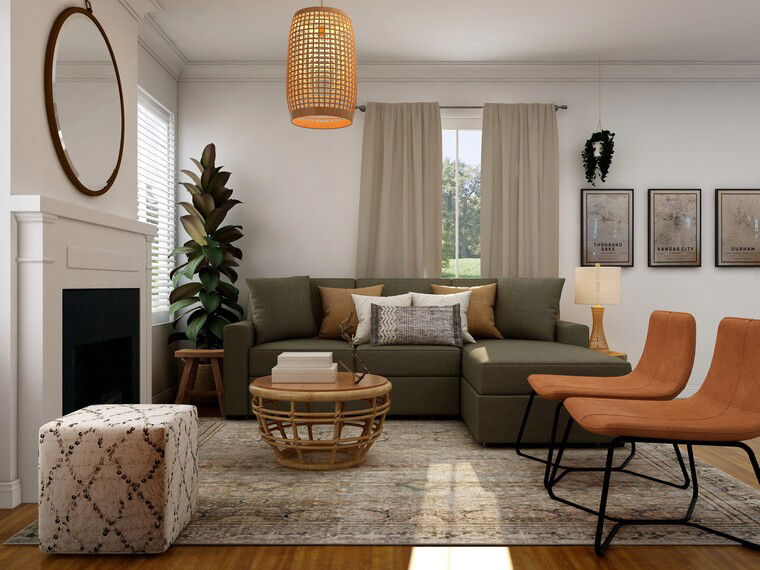 Online design Transitional Living Room by Kathryn S. thumbnail