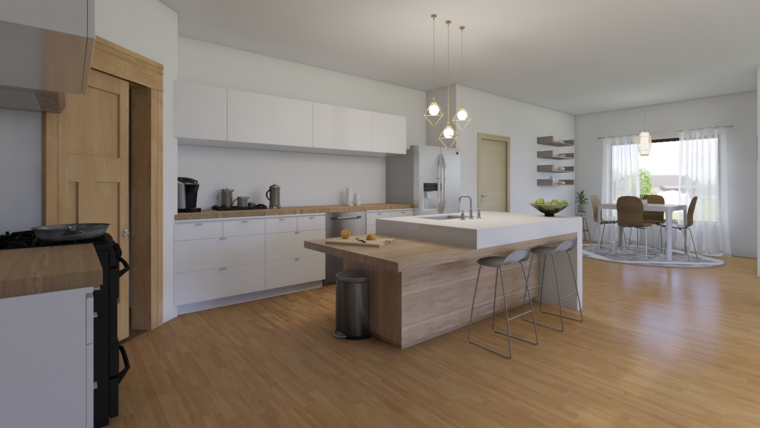 Online design Contemporary Kitchen by Leah M. thumbnail