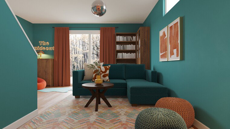 Online design Eclectic Living Room by Jillian M. thumbnail