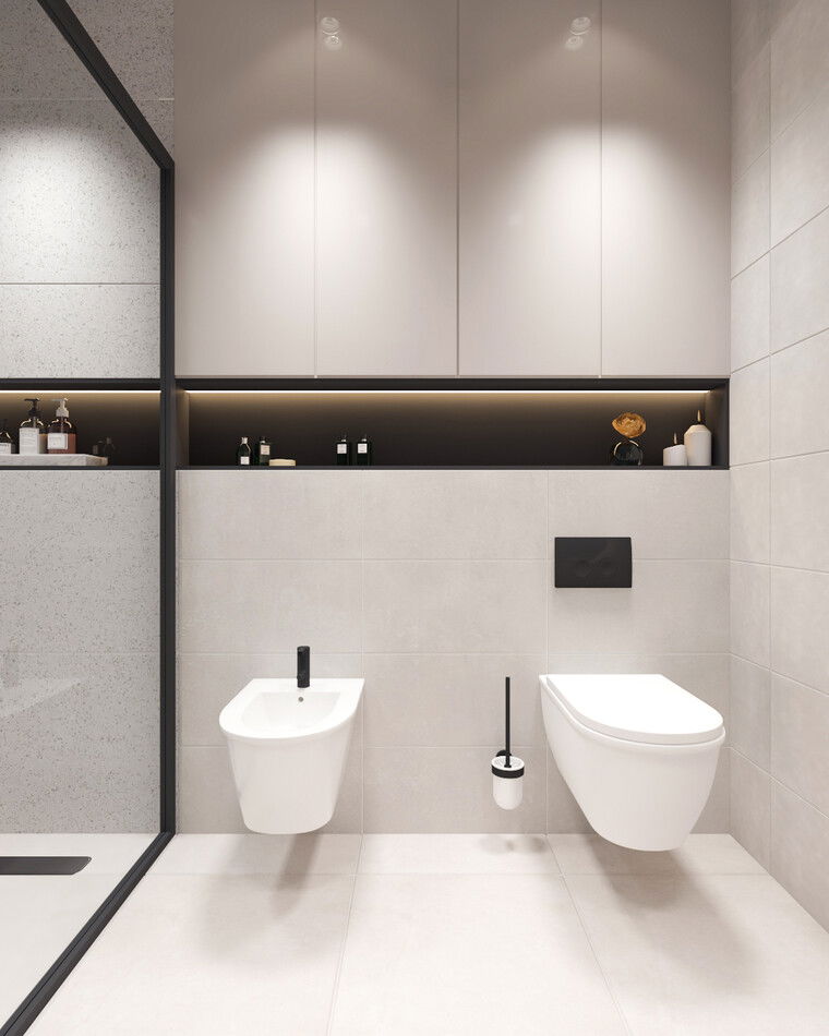 Diseño en línea Baño moderno por Nikola P. miniatura