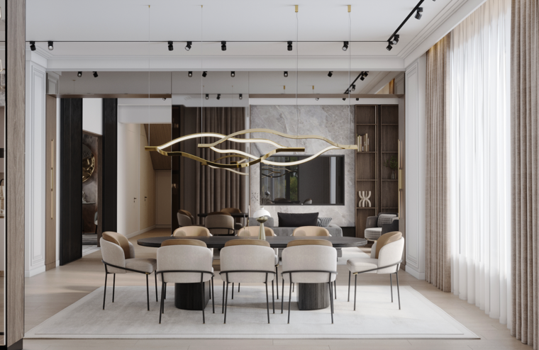 Online design Glamorous Dining Room by Filip B. thumbnail
