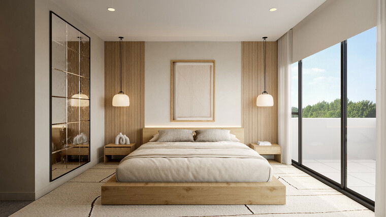 Online design Contemporary Bedroom by Erika F. thumbnail