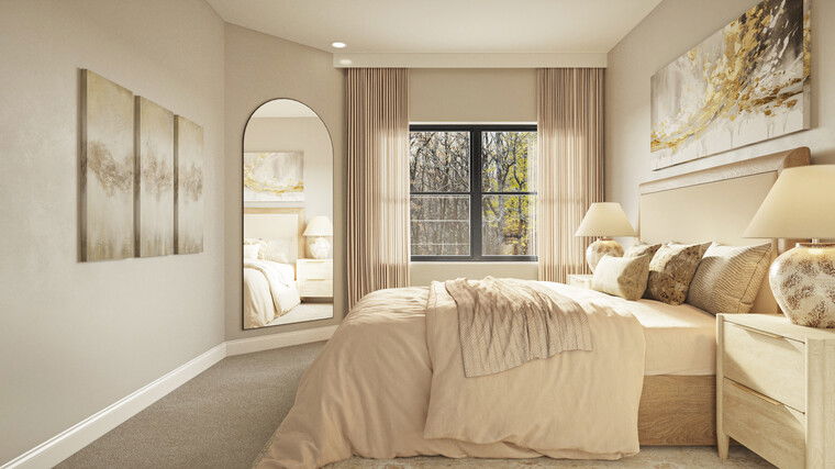 Online design Transitional Bedroom by Leyla A. thumbnail