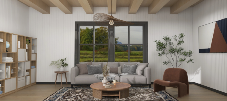 Online design Transitional Living Room by Amanda L. thumbnail