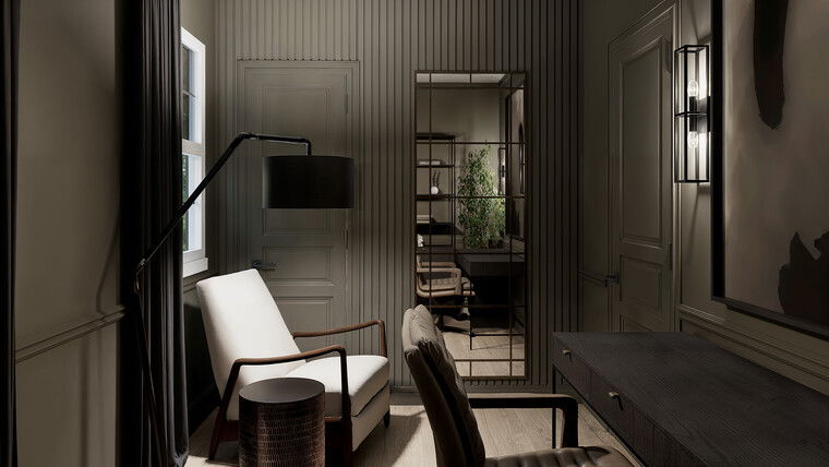 Online design Modern Home Office by Erika F. thumbnail