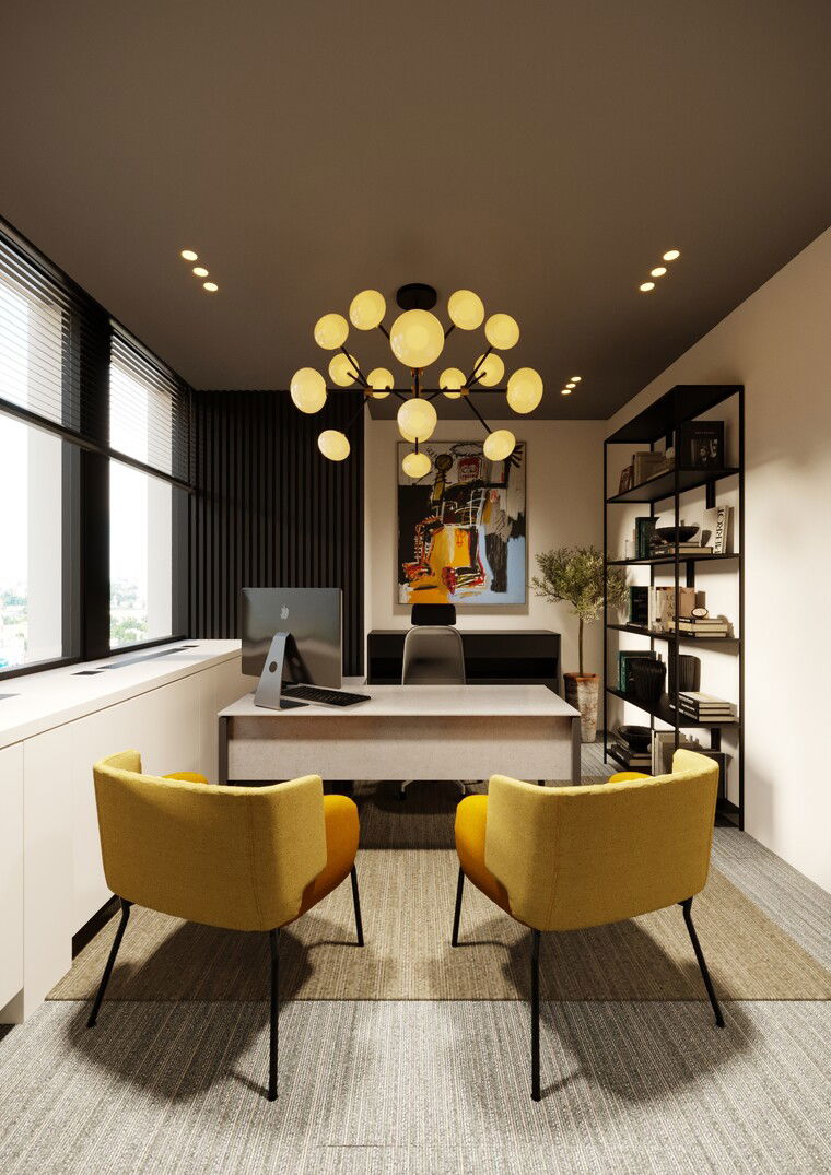 Online design Modern Home Office by Nora B. thumbnail