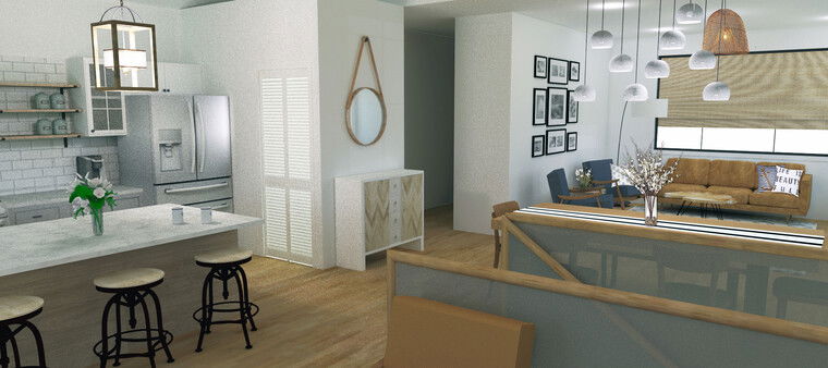 Online design Modern Living Room by Merry M. thumbnail