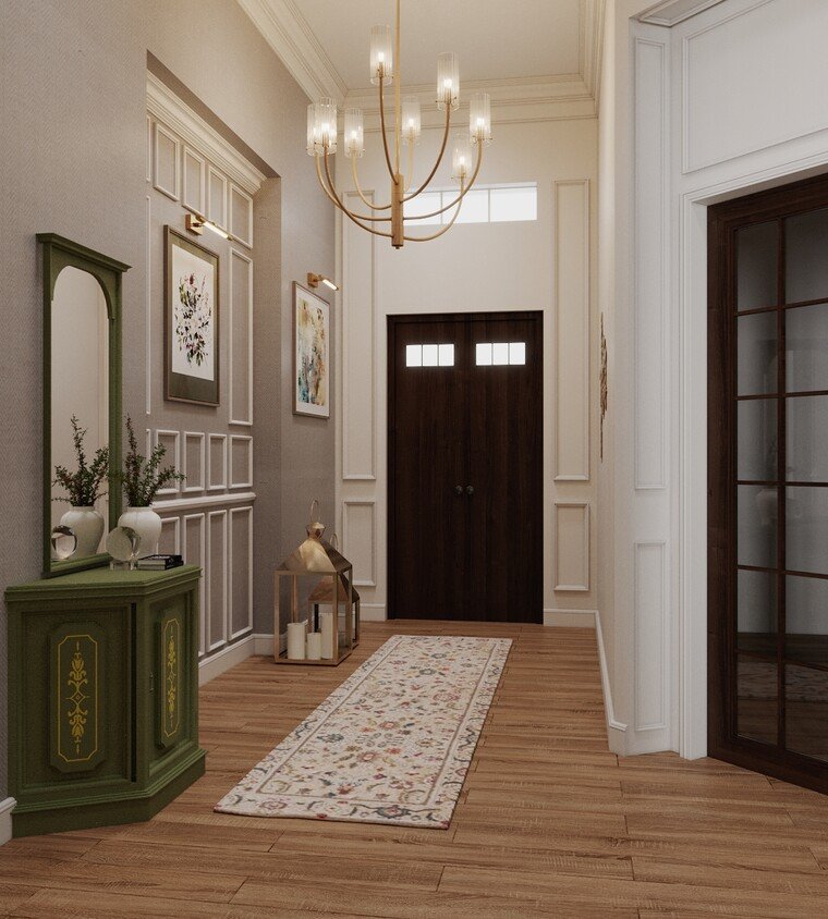 Online design Traditional Hallway/Entry by Aida A. thumbnail
