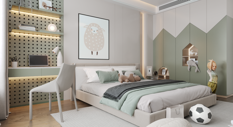 Online design Glamorous Kids Room by Alice H. thumbnail