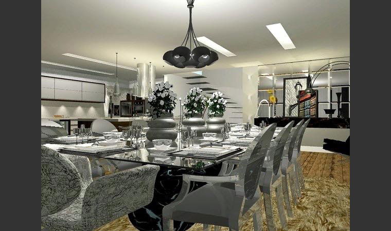 Online design Glamorous Dining Room by Yasmin C. thumbnail
