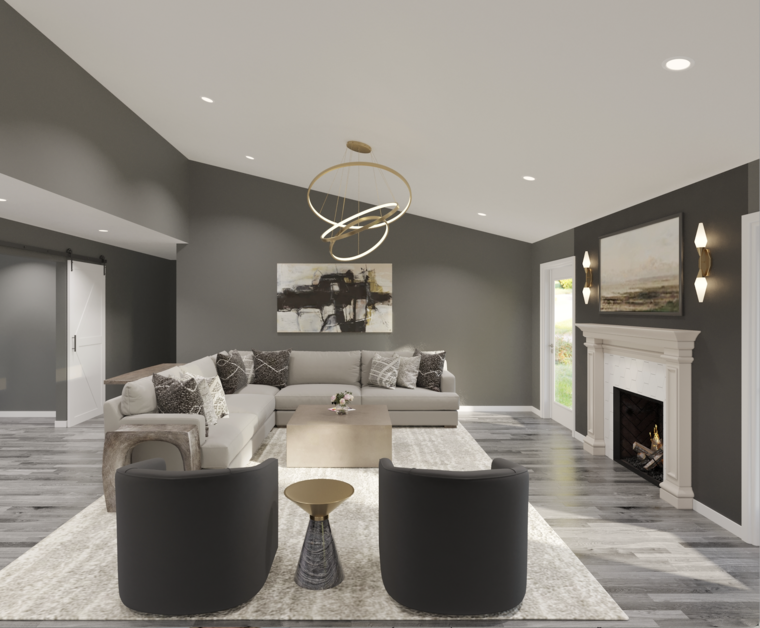 Online design Modern Living Room by Theresa G. thumbnail