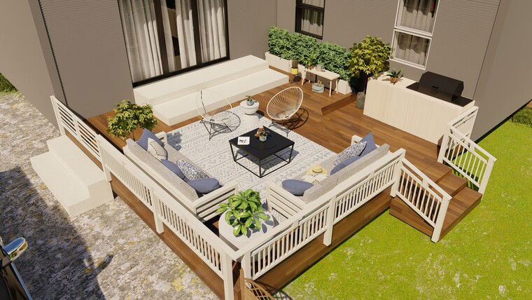 Online design Contemporary Patio by Janja R. thumbnail