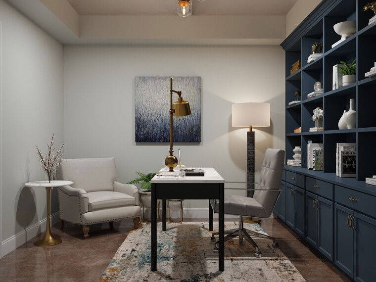 Online design Transitional Home Office by Liana S. thumbnail