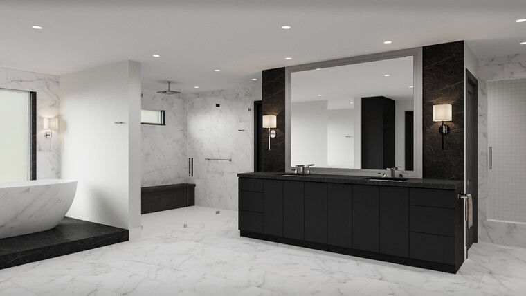 Online design Contemporary Bathroom by Selma A. thumbnail