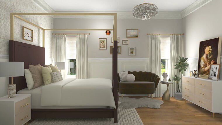Online design Transitional Bedroom by Laura S. thumbnail