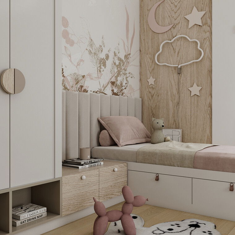 Diseño en línea Habitación Ecléctica para Niños por Jelena D. miniatura