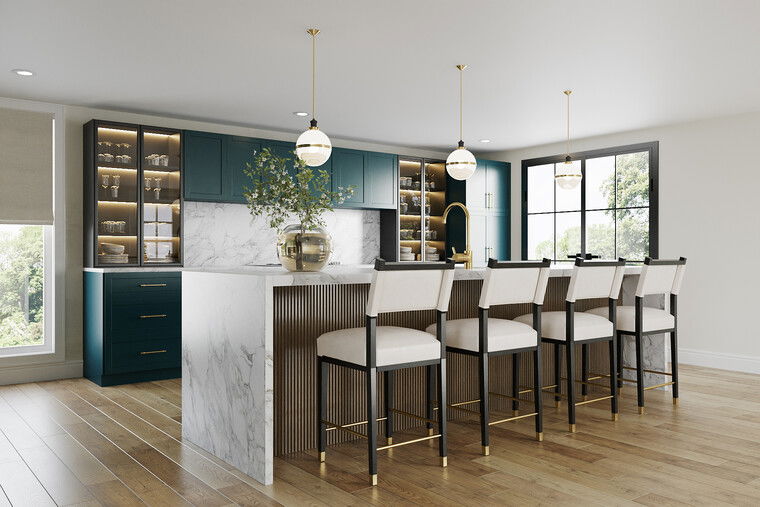 Diseño en línea Cocina moderna por Sharné L. miniatura