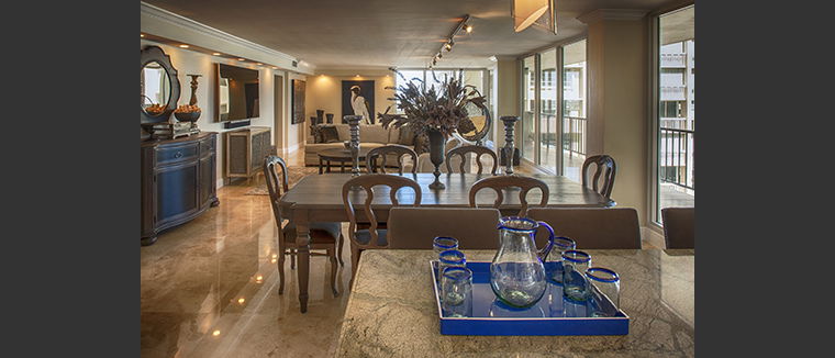 Online design Transitional Combined Living/Dining by Theresa G. thumbnail