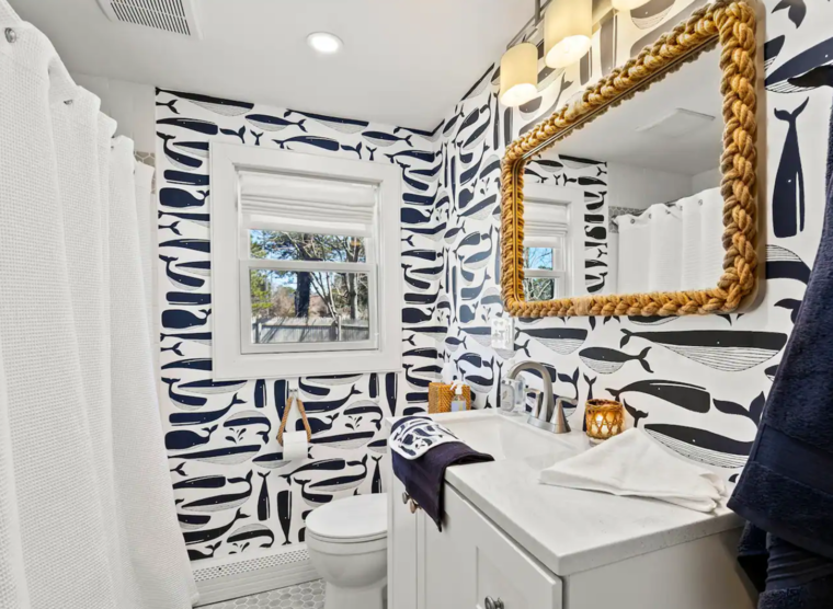 Online design Beach Bathroom by Sarah B. thumbnail