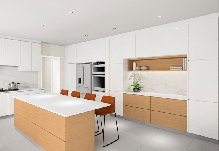 Online design Modern Kitchen by Nor Aina M. thumbnail