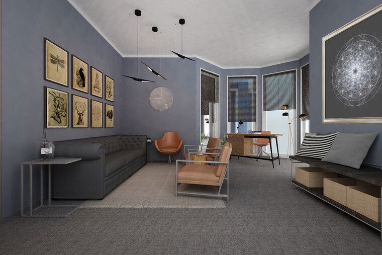 Online design Contemporary Business: 1 Space by Serena Z.  thumbnail