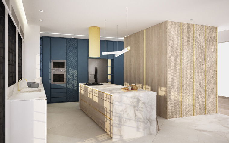 Online design Modern Kitchen by Sophanie G. thumbnail