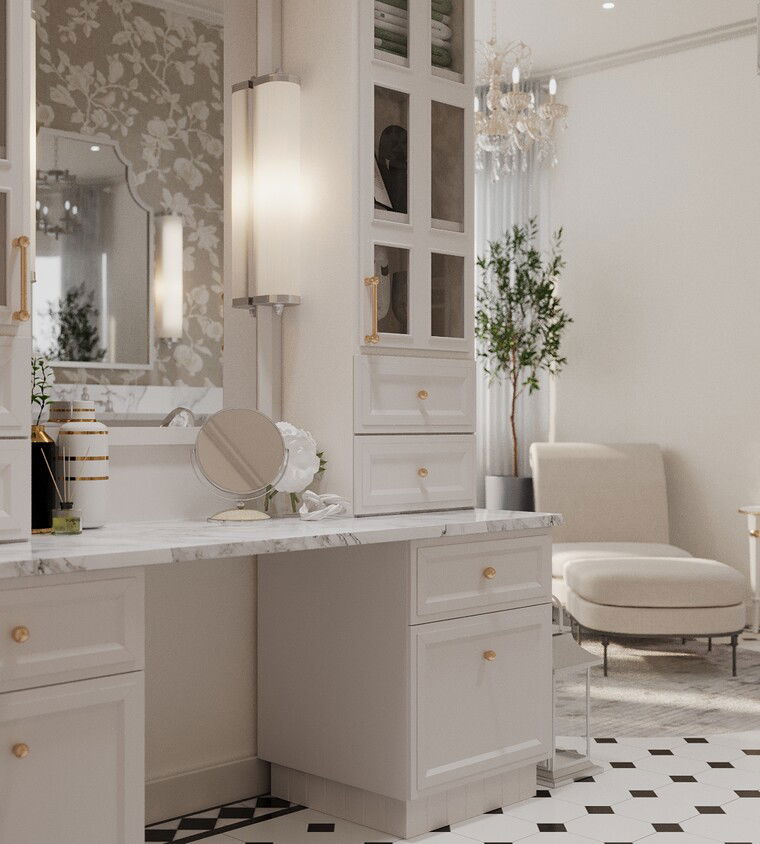 Online design Traditional Bathroom by Aida A. thumbnail