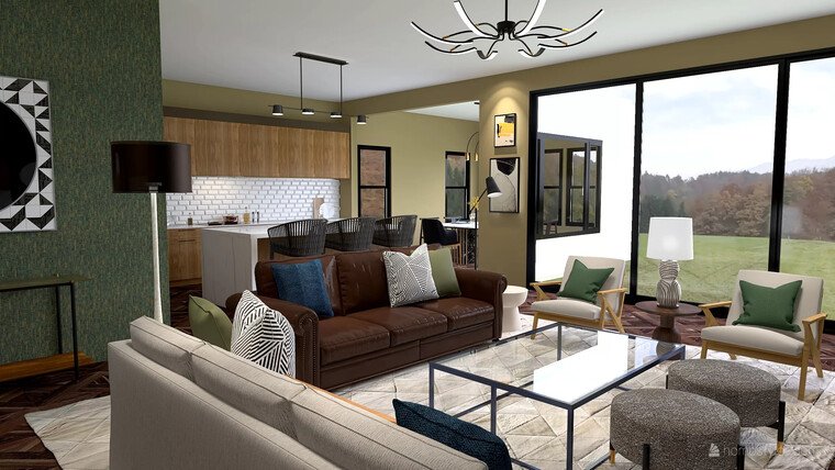 Online design Eclectic Living Room by Morgan W. thumbnail
