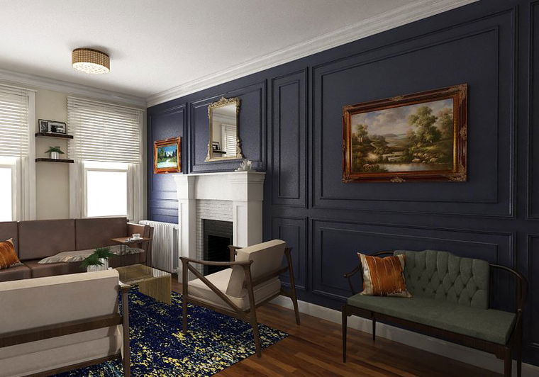 Online design Eclectic Living Room by Nor Aina M. thumbnail