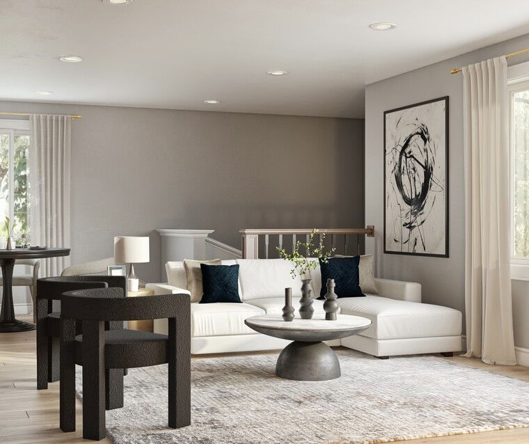 Online design Modern Living Room by Rachel I. thumbnail