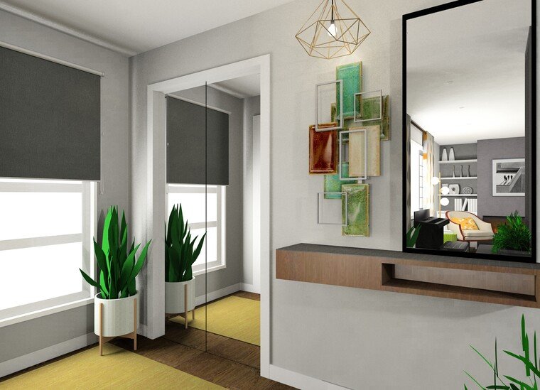 Online design Eclectic Hallway/Entry by Nor Aina M. thumbnail