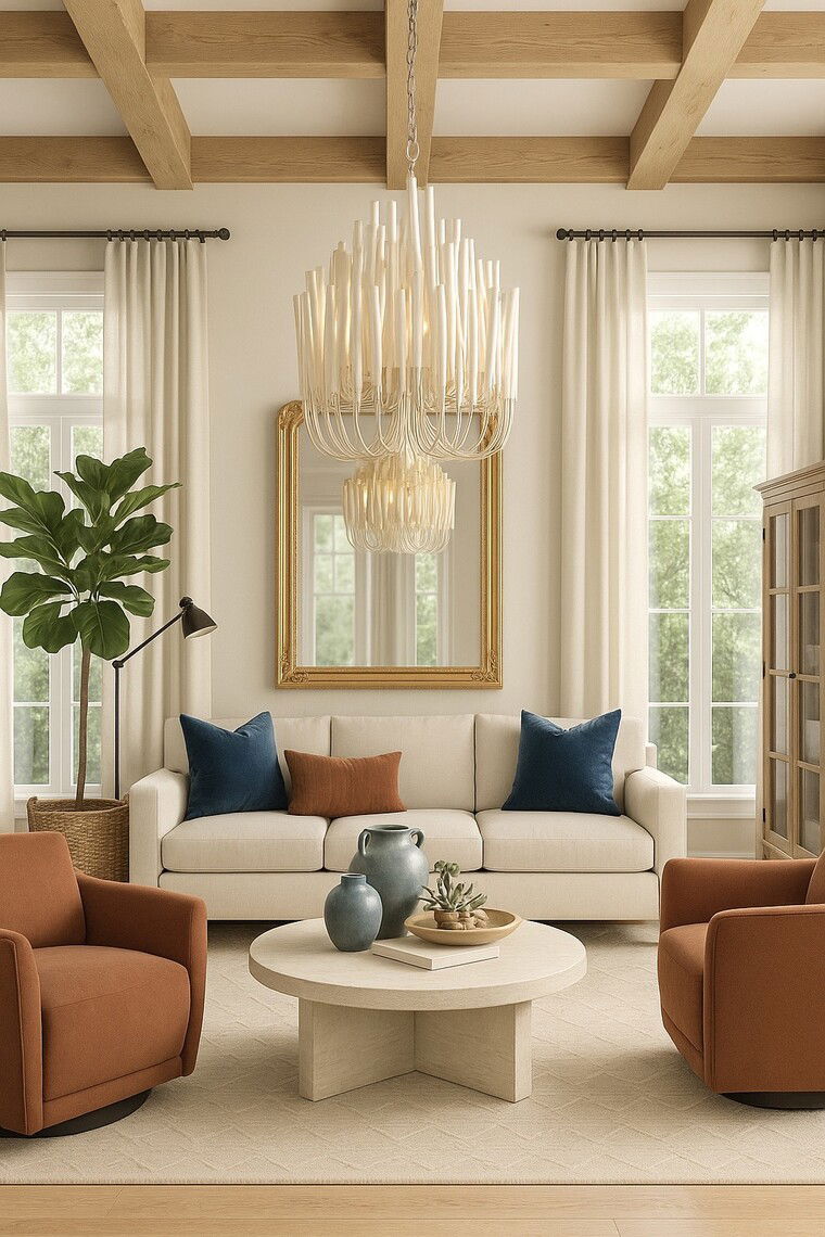 Online design Transitional Living Room by Marya W. thumbnail