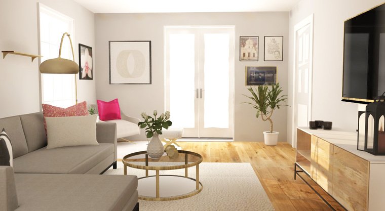 Online design Modern Living Room by Deandra G. thumbnail
