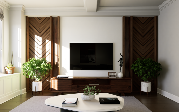 Online design Modern Living Room by Dusan J. thumbnail