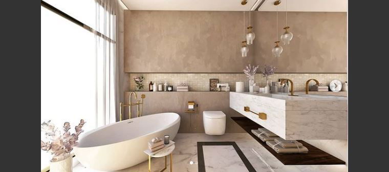 Online design Glamorous Bathroom by Ghania E. thumbnail
