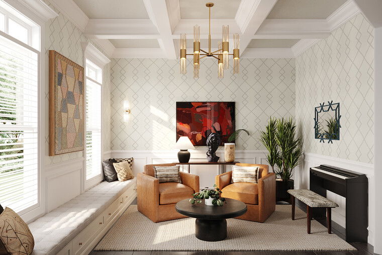 Online design Transitional Living Room by Jatnna M. thumbnail