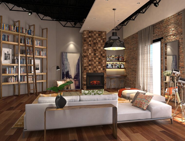 Online design Contemporary Living Room by Vale G. thumbnail